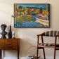 Study for Autumn Landscape with Boats, 1908 - Floater Framed Canvas Print