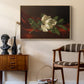Magnolia on Red Velvet, c. 1885-1890 - Floater Framed Canvas Print
