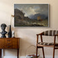 From the Western Coast of Norway, 1862 - Floater Framed Canvas Print