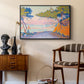 Golfe Juan, 1896 - Floater Framed Canvas Print