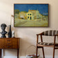 The Yellow House (The Street), 1888 - Floater Framed Canvas Print