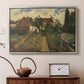 Garden of a Florist (The Flower Garden), 1864 - Floater Framed Canvas Print