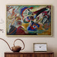 Fragment 2 for Composition VII, 1913 - Floater Framed Canvas Print