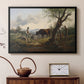 Shepherd with Billy Goat, c. 1830 - Floater Framed Canvas Print