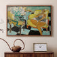 Seated Woman with Flower, 1942 - Floater Framed Canvas Print