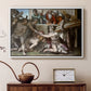 The Sacrifice of Noah (Sistine Chapel), 1509 - Floater Framed Canvas Print
