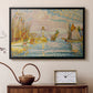 The Lighthouse at Groix, 1925 - Floater Framed Canvas Print