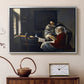 Girl Interrupted at Her Music, c. 1658-1659 - Floater Framed Canvas Print