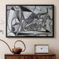 Goat's Skull, Bottle and Candle, 1952 - Floater Framed Canvas Print