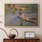 Boys on the Beach, 1910 - Floater Framed Canvas Print