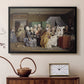 The Maternity Room (Scene from "Barselstuen"), 1845 - Floater Framed Canvas Print