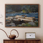 Hudson River, 1892 - Floater Framed Canvas Print