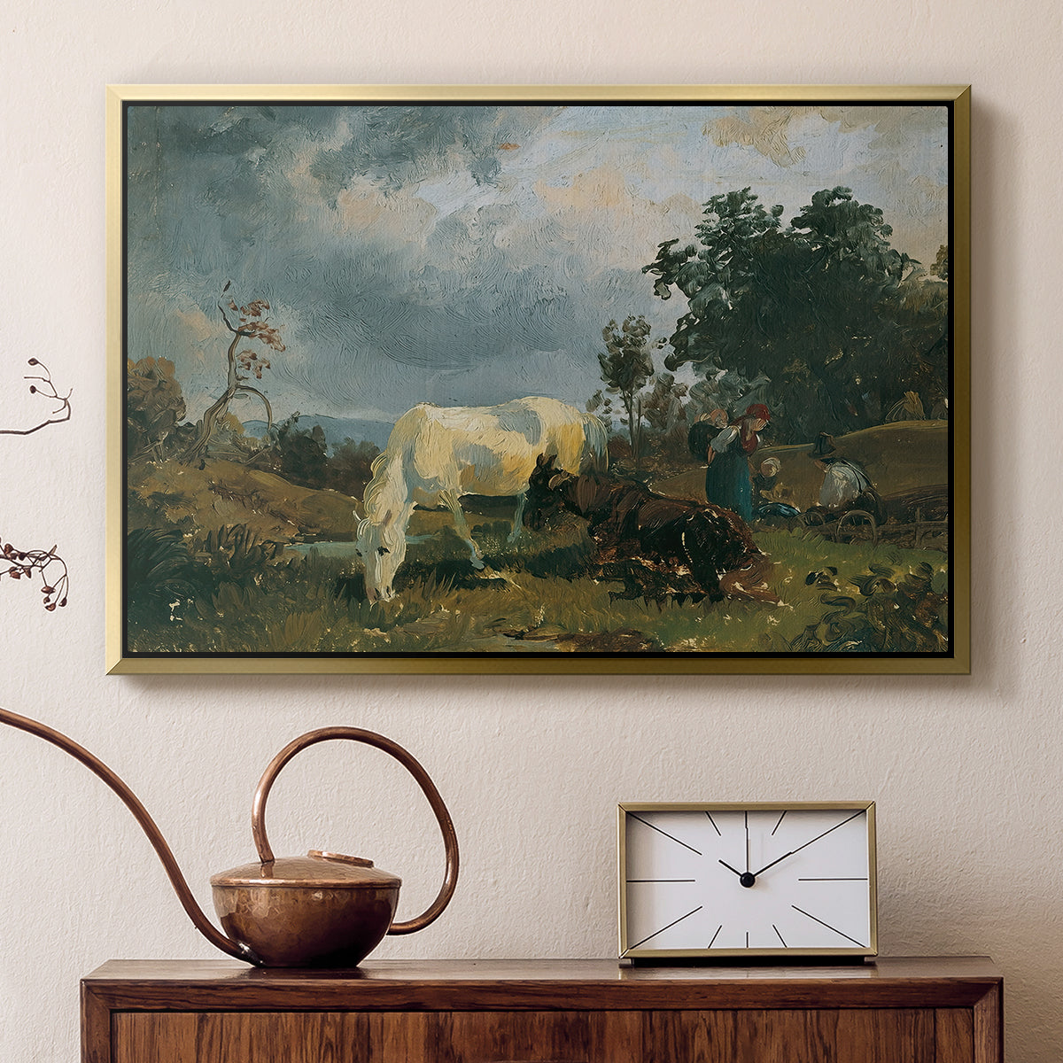 A Mold on the Heath, c. 1830 - Floater Framed Canvas Print
