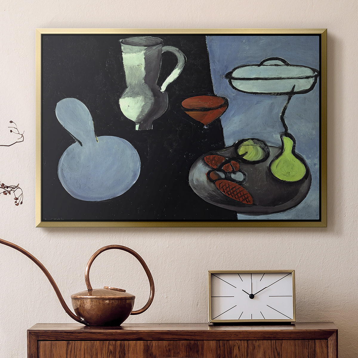 The Gourds (Les coloquintes), 1916 - Floater Framed Canvas Print