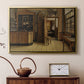 The Old Inn 'Het Loodshuis' in Antwerp, 1877 - Floater Framed Canvas Print