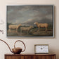 Ryelands Sheep, the King's Ram, the King's Ewe and Lord Somerville's Wether, c. 1801-1807 - Floater Framed Canvas Print