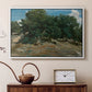 Fontainebleau: Oak Trees at Bas-Bréau, c. 1830-1835 - Floater Framed Canvas Print