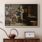 The Plate Printer, 1875 - Floater Framed Canvas Print