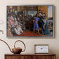 The Finding of the Saviour in the Temple, 1854-1860 - Floater Framed Canvas Print