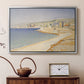 The Jetty at Cassis, Opus 198, 1889 - Floater Framed Canvas Print