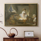 The Visit to the Nursery, c. 1775 - Floater Framed Canvas Print