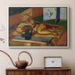 Sculpture and Persian Vase (The Bronze Figure), 1908 - Floater Framed Canvas Print