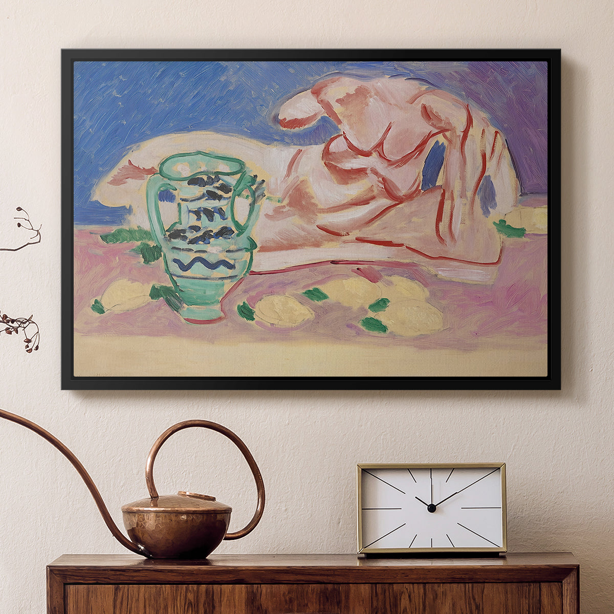Ilyssus from the Parthenon, 1908 - Floater Framed Canvas Print