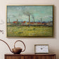 Factories at Clichy, 1887 - Floater Framed Canvas Print