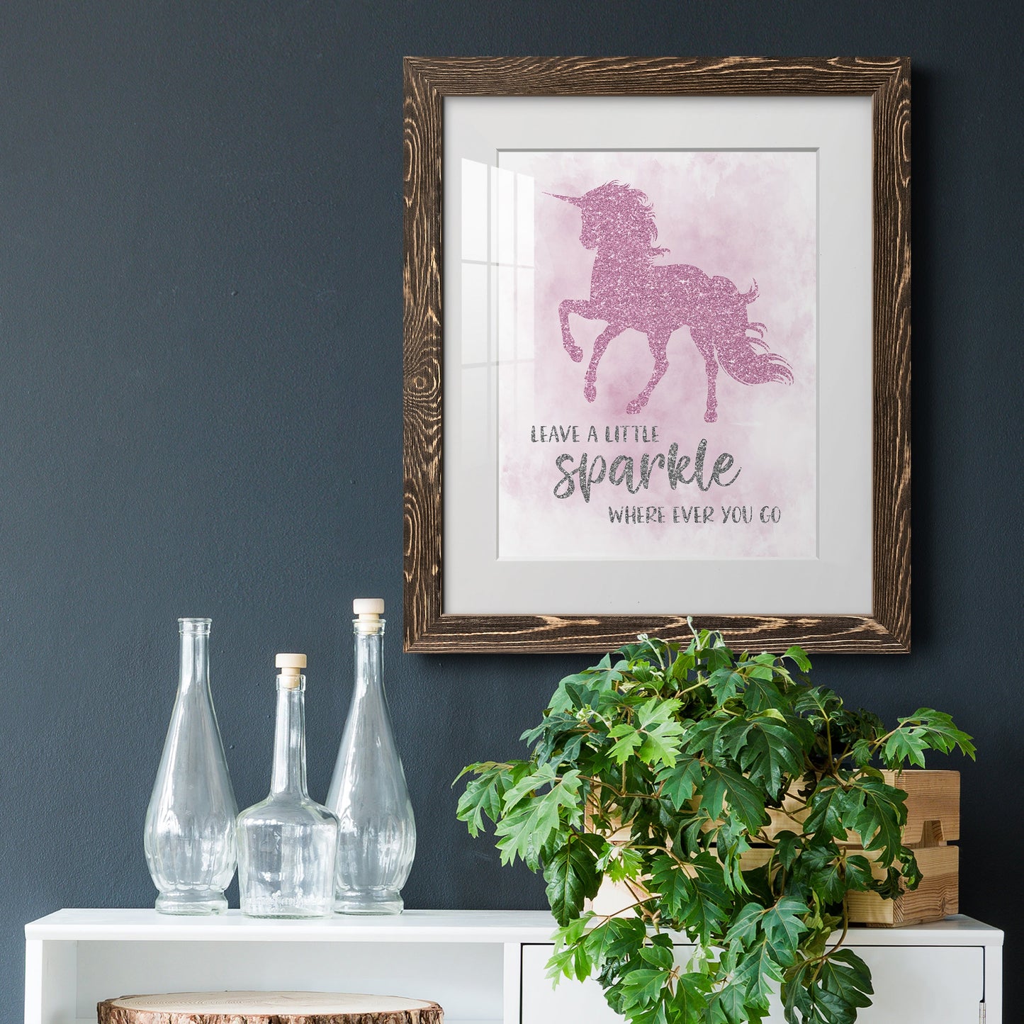 Sparkle - Premium Framed Print - Distressed Barnwood Frame - Ready to Hang