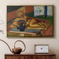 Sculpture and Persian Vase (The Bronze Figure), 1908 - Floater Framed Canvas Print