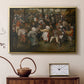 The Wedding Dance, c. 1566 - Floater Framed Canvas Print
