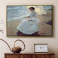 Clotilde on the Beach, 1904 - Floater Framed Canvas Print