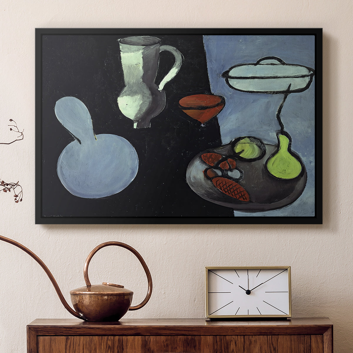 The Gourds (Les coloquintes), 1916 - Floater Framed Canvas Print