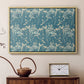 Tulip (Teal), 1875 - Floater Framed Canvas Print
