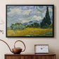 Wheat Field with Cypresses, 1889 - Floater Framed Canvas Print