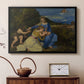 The Aldobrandini Madonna, 1532 - Floater Framed Canvas Print