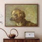 Cliper, the Artist's Dog, 1895 - Floater Framed Canvas Print