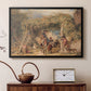 Figures and Animals in a Vineyard, c. 1829 - Floater Framed Canvas Print