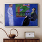 The Conversation, c. 1908-1912 - Floater Framed Canvas Print