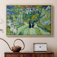 Stairway at Auvers, 1890 - Floater Framed Canvas Print
