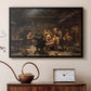 The Return of the Bear Hunter, 1856 - Floater Framed Canvas Print