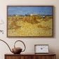 Wheat Field with Sheaves (Harvest in Provence), 1888 - Floater Framed Canvas Print