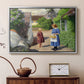 Summer Day in Jyllinge, 1922 - Floater Framed Canvas Print