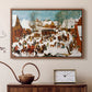 Massacre of the Innocents, c. 1565-1567 - Floater Framed Canvas Print