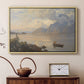Traunsee, 1871 - Floater Framed Canvas Print