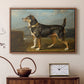 A Terrier in a Landscape, c. 1811 - Floater Framed Canvas Print