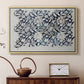 Watercolour for Printed Fabric Design: Wey, c. 1882-1883 - Floater Framed Canvas Print
