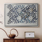 Watercolour for Printed Fabric Design: Wey, c. 1882-1883 - Floater Framed Canvas Print