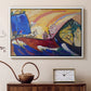 Painting with Troika, 1911 - Floater Framed Canvas Print