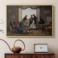 A Group of Danish Artists in Rome, 1837 - Floater Framed Canvas Print